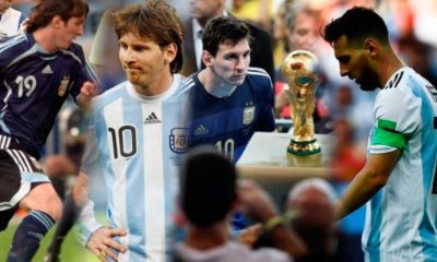 Messi y sus cuatro Mundiales de Fútbol