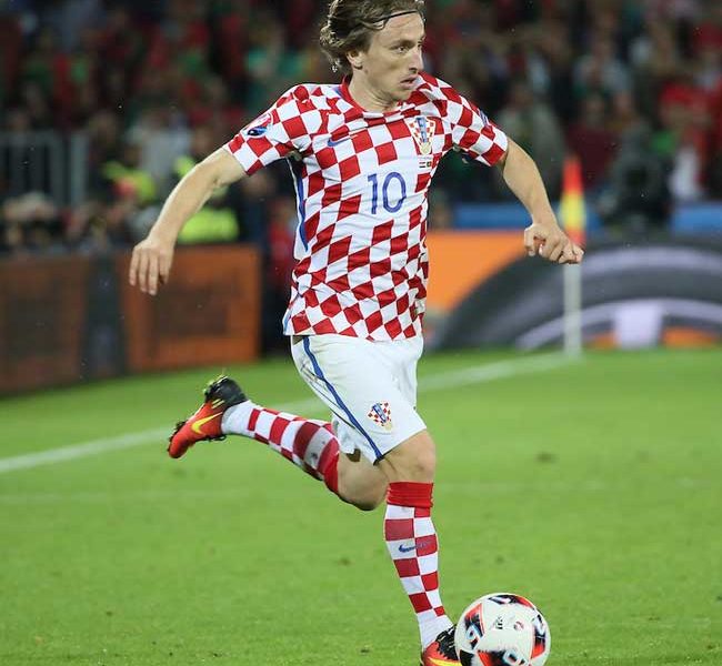 Luka Modric en la Selección Nacional de Croacia